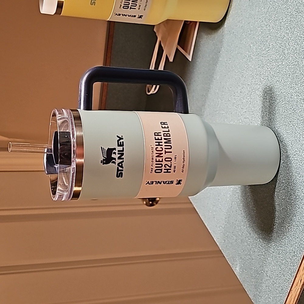 40oz Watercolor Blue Stanley